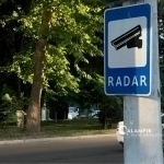 Teenagers knock down speed camera and dump it into canal in Andijan