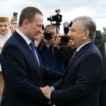 Shavkat Mirziyoyev Belarusga yetib bordi
