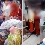 Наманганда дўкондан кийим ўғирлаган аёл “самосуд” қилинди (видео)