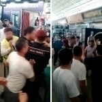 Fight breaks out in the clothes market in Fergana