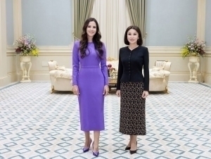 Ўзбекистон ва Сербиянинг биринчи хонимлари учрашди