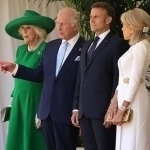 Makron ilk bor davlat tashrifi bilan Britaniyaga bordi
