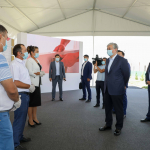 To‘qayev Sardoba suv toshqinidan zarar ko‘rgan chegara hududiga bordi