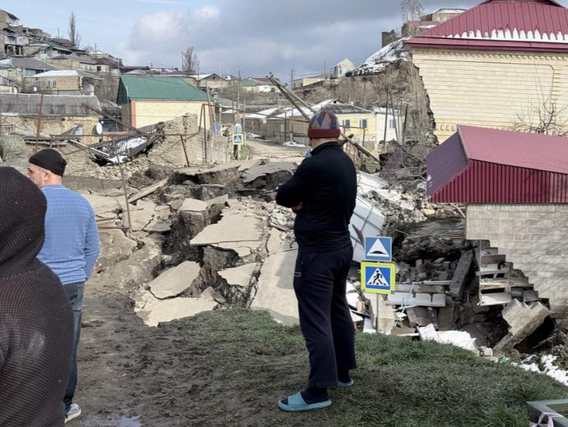 Dog‘istonda yirik ko‘chki sodir bo‘ldi (video)