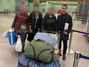 Uzbeks stranded in Russia returned home