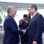 Shavkat Mirziyoyev Qozog‘istonga yetib bordi