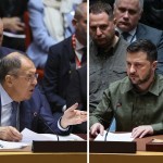 Dahanaki jang. Ko‘rarga ko‘zi, otarga o‘qi yo‘q Lavrov va Zelenskiy bir stolda to‘qnash keldi