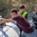 Qochishga uringan Cobalt haydovchisi 4 kg gashish bilan ushlandi (video)
