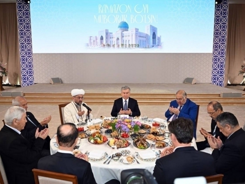 Shavkat Mirziyoyev iftorlik marosimida ishtirok etdi