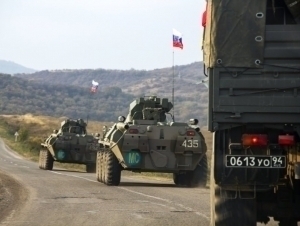 Rossiya askarlari Tog‘li Qorabog‘dan chiqib ketyapti