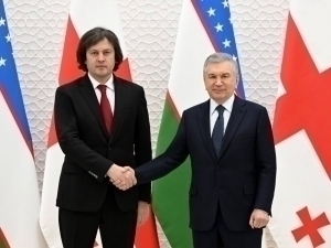 Georgian PM Kobakhidze meets President Mirziyoyev in Tashkent