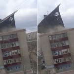 Қозоғистонда кучли шамол оқибатида бир киши ҳалок бўлди, 160 дан ортиқ бино зарар кўрди