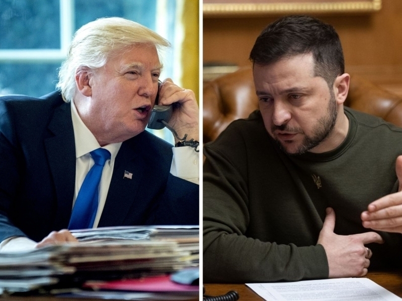 Трамп Путиндан кейин Зеленскийга ҳам сим қоқди