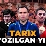 Ilk mundial, boksdagi g‘alabalar, shoh va mot, bag‘rikeng tennis va yangi stadion – sport sarhisobi-2025