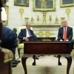 Tramp Germaniya kansleri bilan uchrashdi. Mers nimadan xavotirda? 