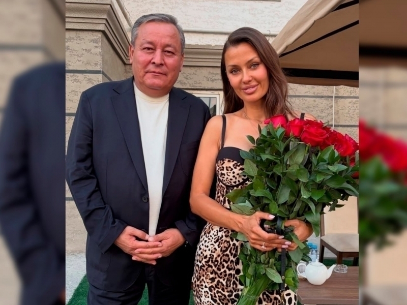 Photo of Shukhrat Abdurakhmonov with Russian blogger known for controversial show circulates online