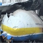 Rossiya hujumida yo‘q qilingan dunyoning eng katta samolyoti suratlari tarqaldi