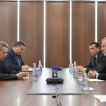 Сафоев ЖСТ Бош директори ўринбосари билан учрашди