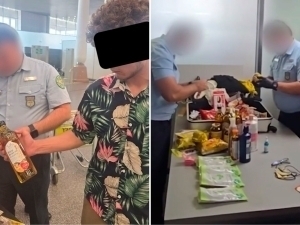 Toshkent aeroportida “jahongashta shampun”lar musodara qilindi (video)