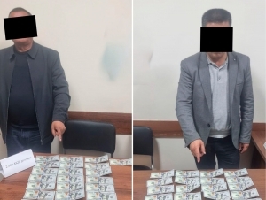 Самарқандда ҳоким ёрдамчиси ва адвокат пора билан қўлга тушди 