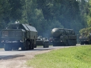 Россия ядровий кучларни қўллаш бўйича машғулотларни бошлади