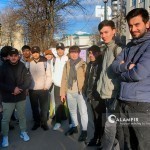 How will Uzbeks be deported from Ukraine when the airspace is closed?
