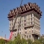 Samarkand’s “mushroom house” demolition begins following court ruling (video)