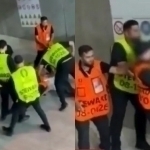 UEFA o‘yin vaqtida muxlisni kaltaklagan styuardlarning harakatini qoraladi (video)