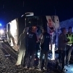 Turkiyada avtobus 42 yo‘lovchisi bilan ag‘darilib ketdi