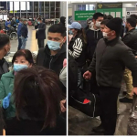 Moskva aeroportida qirg‘izistonliklar navbatda turish vaqtida to‘polon ko‘tarishdi (foto, video)