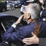 Rizo Pahlaviy Germaniyada hujumga uchradi (video)