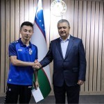 Футболчилар “Келажак бунёдкори” медалини қабул қилиб олди