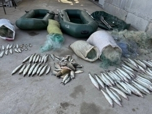 Illegal fishing operation causing 41 million soums of environmental damage in Tashkent region was uncovered