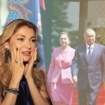 Islom Karimov throws a slipper at his daughter Gulnora