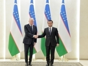 Georgian ambassador presents credentials to Uzbek Foreign Minister