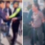 Buxoroda soliq boshqarmasi yuristi YPX xodimlarini jarohatladi (video)