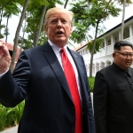 Tramp Kim Chen Inga javob berdi