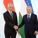 Шавкат Мирзиёев Сингапур Катта вазирини қабул қилди