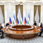 Shavkat Mirziyoyev Valentina Matviyenkoni qabul qildi