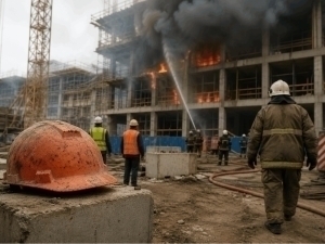 Омскдаги қурилишда чиққан ёнғинда ўзбекистонлик қурбон бўлди