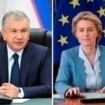  Mirziyoyev congratulates Ursula von der Leyen