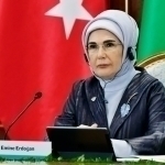 Emina Erdo‘g‘an – O‘zbekistonda! U G‘azo haqida eridan ham ta’sirli nutq qildi