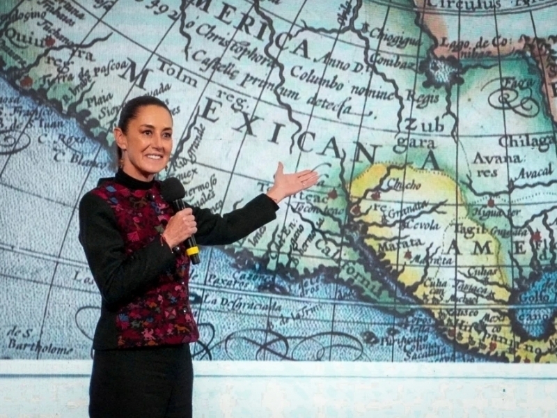 Мексикадан Трампга ўз услубида жавоб. Шейнбаум АҚШнинг номини ўзгартирмоқчи (видео)