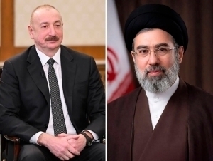 Илҳом Алиев ҳам Мужтабо Хоманаийни табриклади