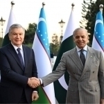 Shavkat Mirziyoyev Pokistonda tantanali kutib olindi