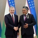 Shavkat Mirziyoyev bir guruh tadbirkorlarga mukofotlarni topshirdi (fotoreportaj)