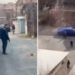 Арманистонда отишма содир бўлди. Қурбон бор (видео)