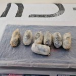 The foreigner is caught hiding drugs within his internal organs