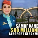 Samarqandda $80 millionlik aeroport ish boshladi. Uning qanday karomatlari bor?
