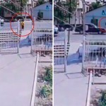 Andijonda “peshexod”dan o‘tayotgan 7 yashar bolani Nexia uchirib yubordi (video)